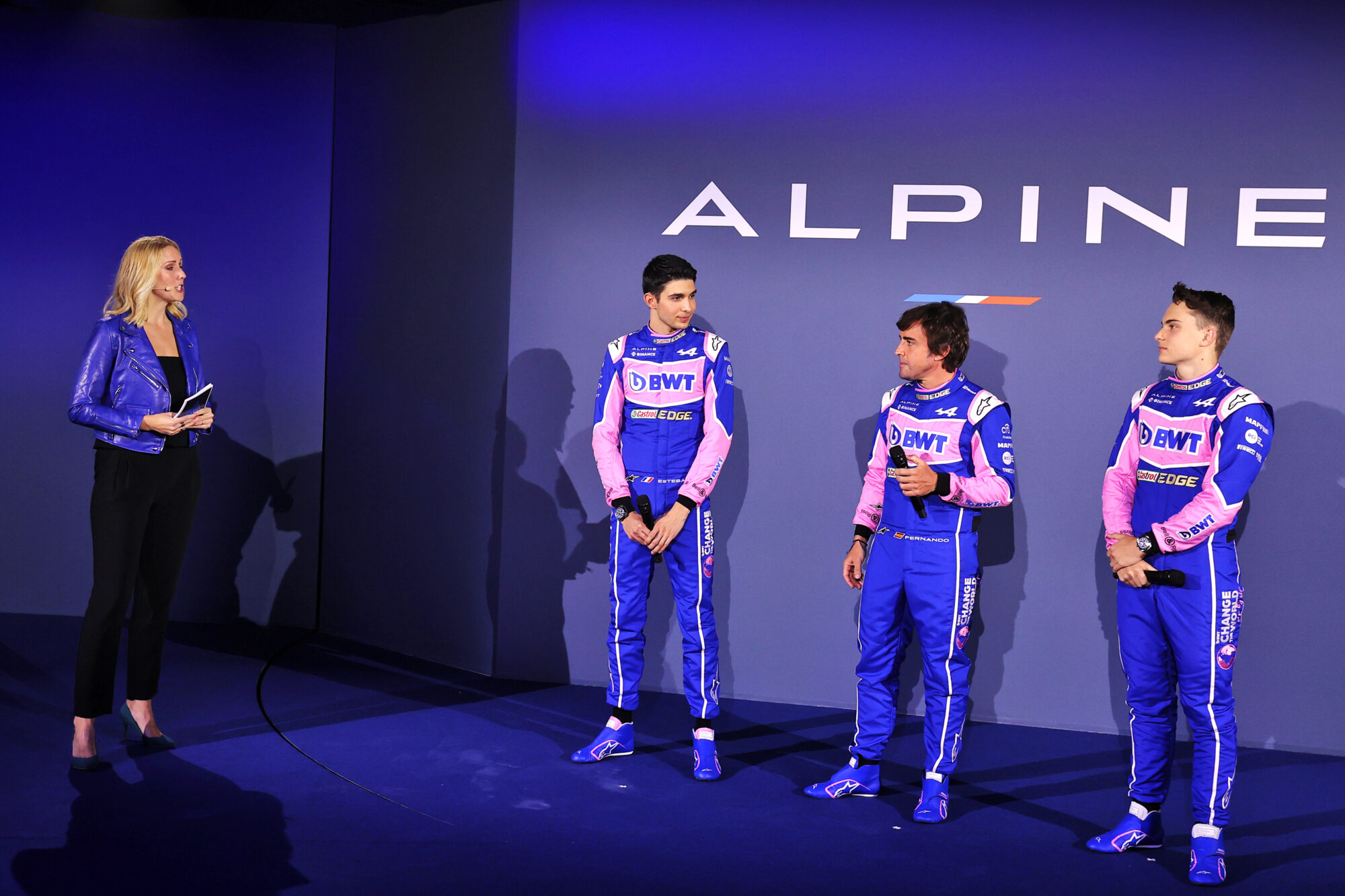 2022 - Lancement BWT Alpine F1 Team A522, Paris