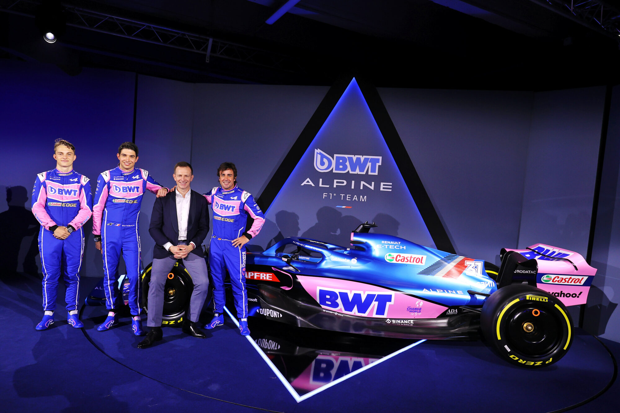 2022 - BWT Alpine F1 Team A522 launch, Paris