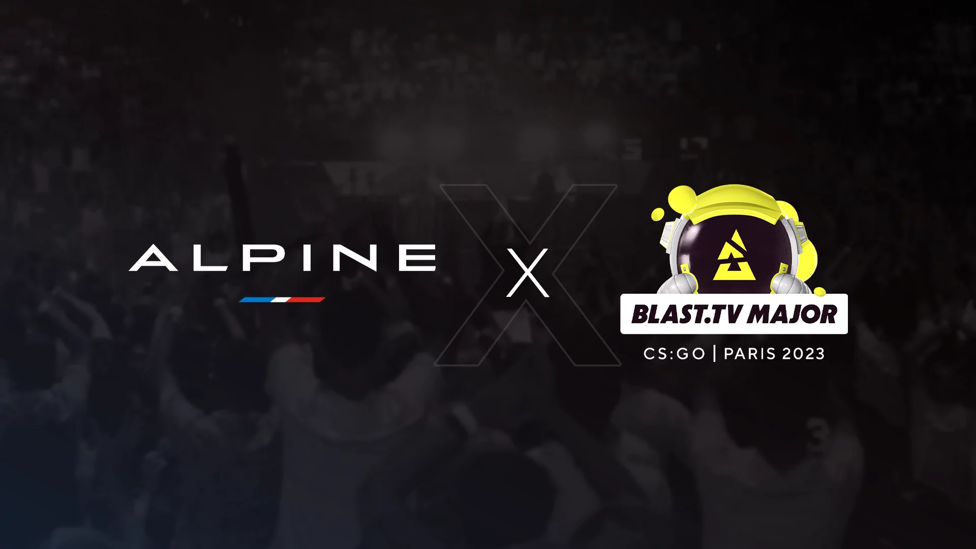 Alpine announces ultimate crossover partnership with the BLAST Paris Major